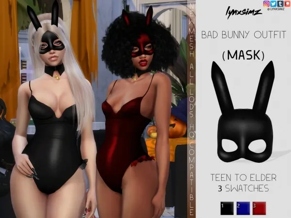 Sims 4 Masks - Female