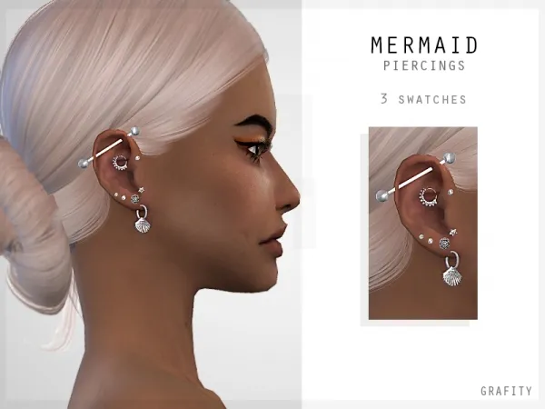 Mermaid Piercings