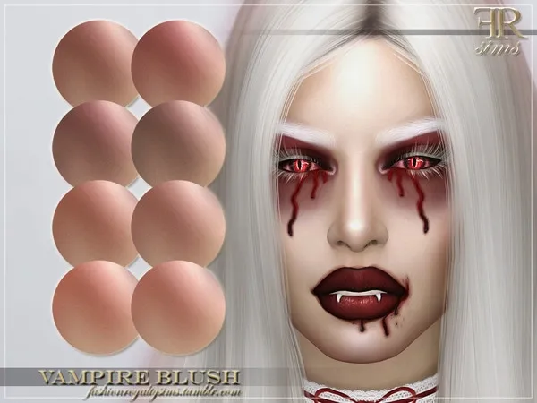 Alpha FRS Vampire Blush by thesimsresource - The Sims 4 Custom Content
