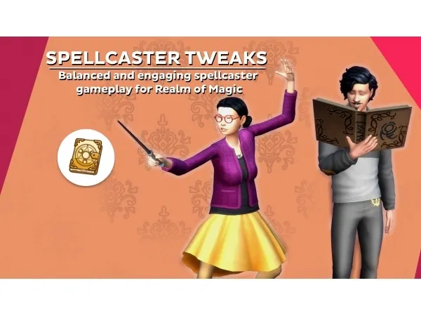 Maxis Match Spellcaster Tweaks by kutto - The Sims 4 Custom Content