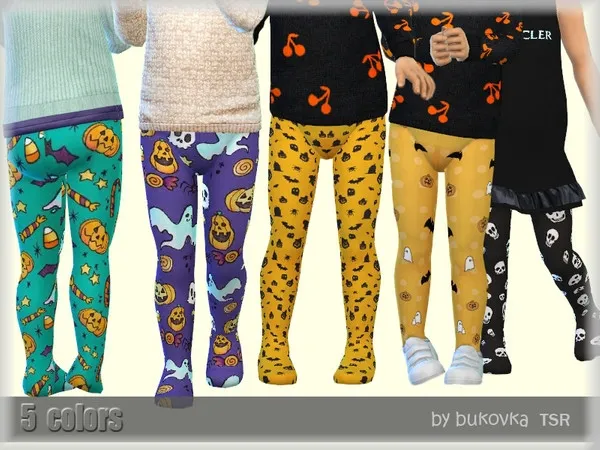 Maxis Match Tights Halloween - The Sims 4 Custom Content