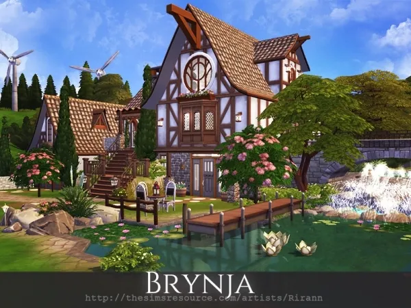 Maxis Match Brynja by Rirann no cc - The Sims 4 Custom Content