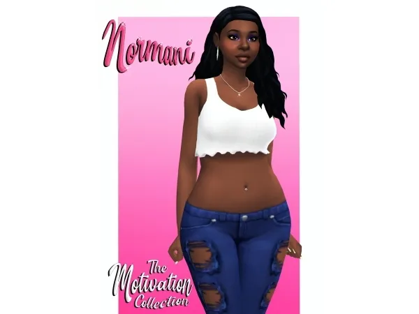Maxis Match Normani The Motivation Collection by SavvySweet - The Sims 4 Custom Content