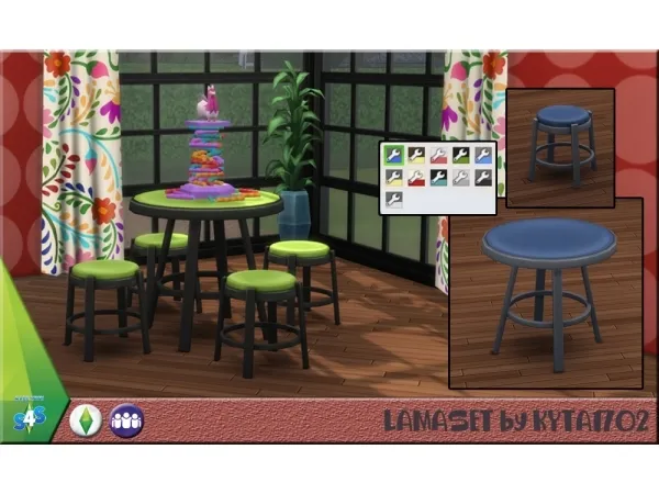 Alpha kyta 1702 Lama play set - The Sims 4 Custom Content