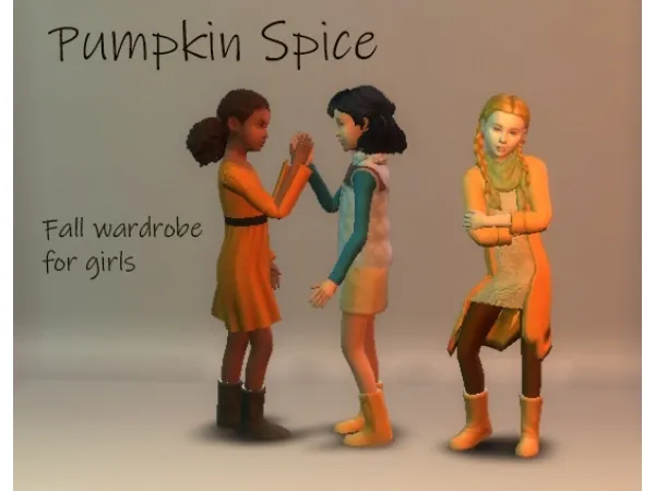 Alpha opuwanoo Pumpkin Spice - The Sims 4 Custom Content