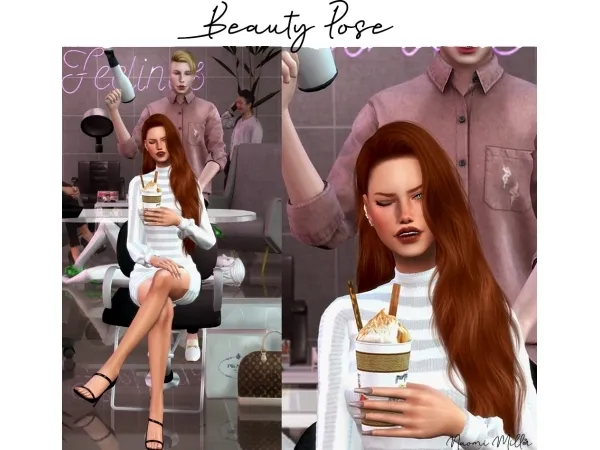 Alpha nymphunderwater BEAUTY POSE - The Sims 4 Custom Content