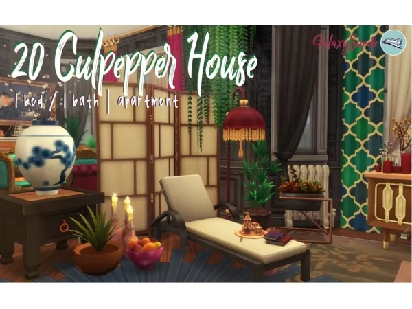 Maxis Match 20 Culpepper House by GalaxySuede no cc - The Sims 4 Custom Content