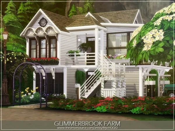 Maxis Match Glimmerbrook Farm by MychQQQ no cc - The Sims 4 Custom Content