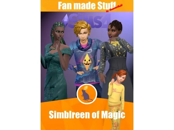 Maxis Match standardheld Simblreen of Magic - The Sims 4 Custom Content