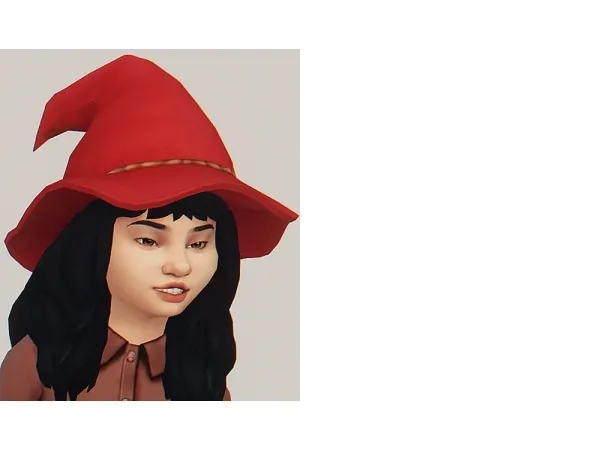 Maxis Match boxofspookies twine witches hat for kids - The Sims 4 Custom Content