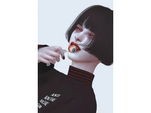 Alpha hitohari sims Eyeball Lollipop - The Sims 4 Custom Content