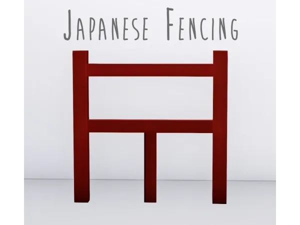 Alpha Japanese Fencing by teanmoon - The Sims 4 Custom Content
