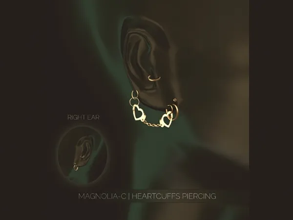 Magnolia-C - Heartcuffs Piercing