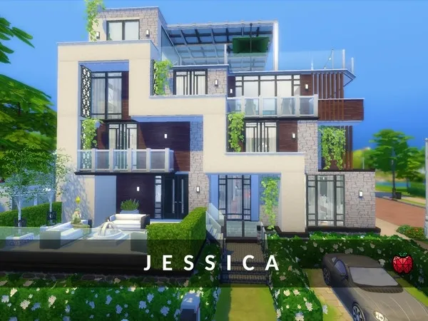Alpha Jessica by melapples - The Sims 4 Custom Content