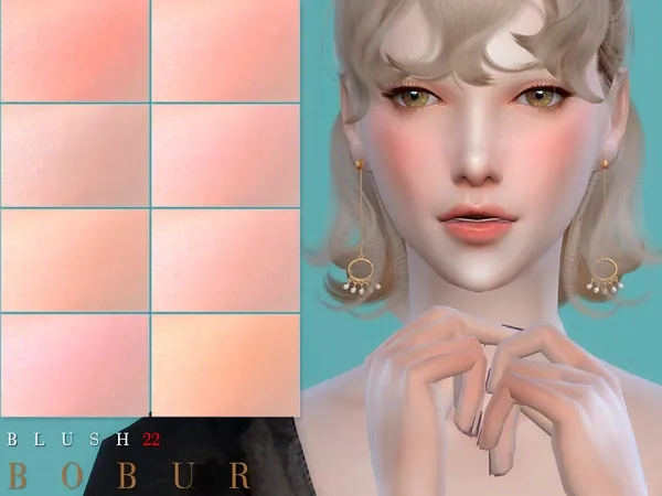 Maxis Match Bobur Blush 22 - The Sims 4 Custom Content