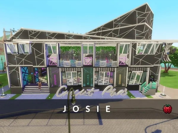 Alpha Josie Nightclub by melapples - The Sims 4 Custom Content