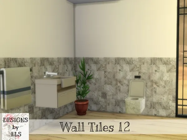 Alpha Rusty Brown Tile - The Sims 4 Custom Content