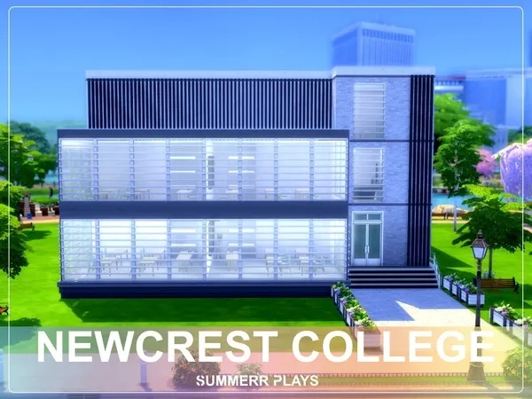 Alpha Newcrest College by Summerr Plays - The Sims 4 Custom Content