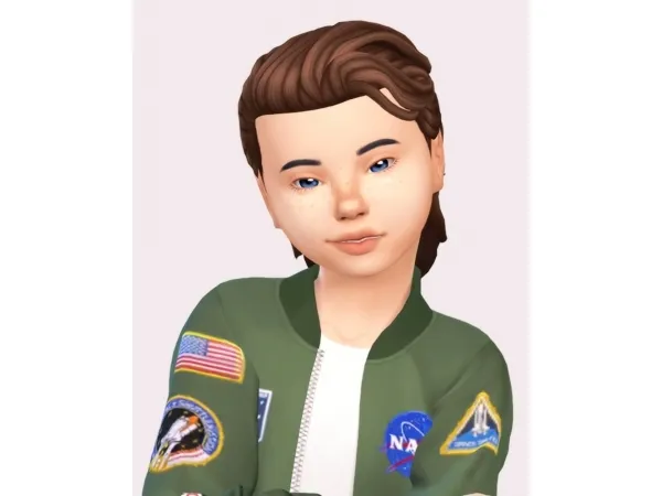 Maxis Match richard hair conversion by servotea - The Sims 4 Custom Content