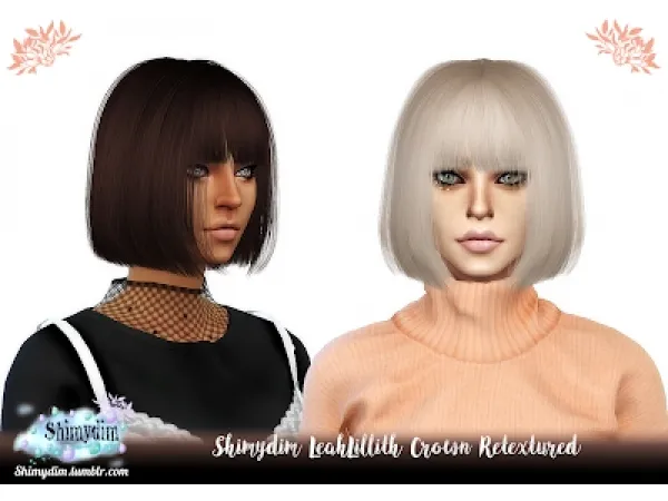Alpha S4 LeahLillith Crown Retexture Naturals Unnaturals - The Sims 4 Custom Content