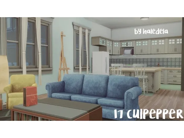 Maxis Match haledela 17 Culpepper House - The Sims 4 Custom Content