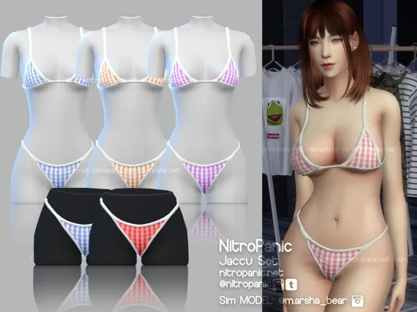 Alpha Jaccu Set (BOTTOM) - The Sims 4 Custom Content