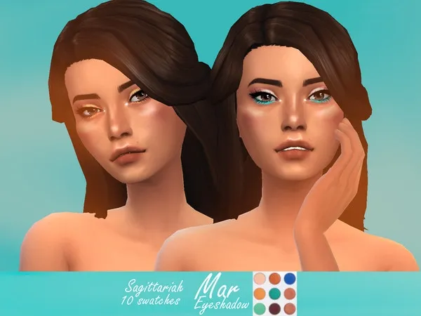 Maxis Match Colourpop Mar Eyeshadow - The Sims 4 Custom Content