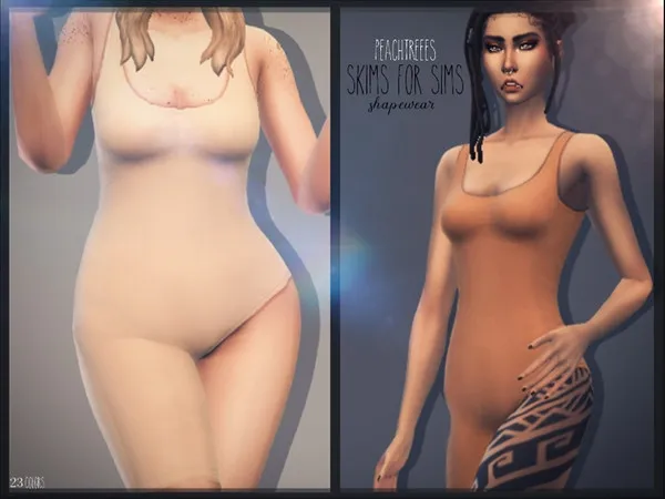 Maxis Match SKIMS Shapewear For SIMS v1 - The Sims 4 Custom Content