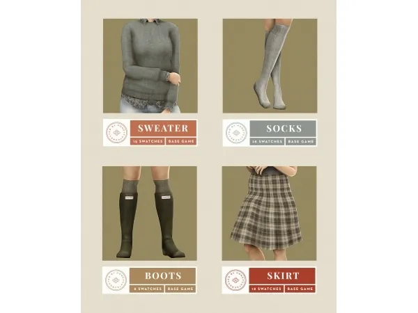 Maxis Match MISTY - The Sims 4 Custom Content