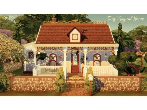 Maxis Match Tiny magical home - The Sims 4 Custom Content
