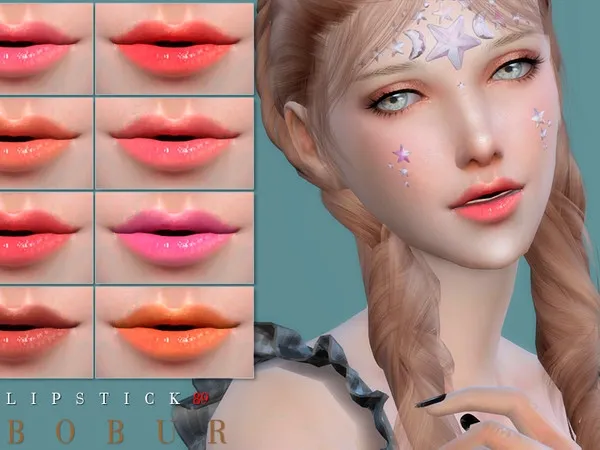 Alpha Bobur Lipstick 89 - The Sims 4 Custom Content