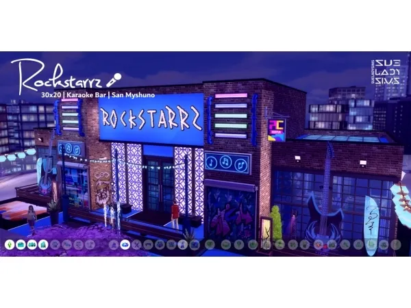 Alpha Rockstarrz - The Sims 4 Custom Content