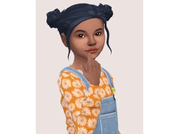 Alpha carrie hair by aharris00britney convertion by sevotea - The Sims 4 Custom Content