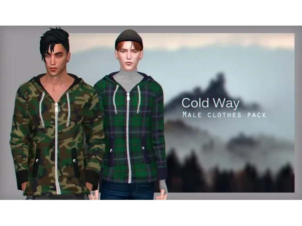 Maxis Match Cold Way (Clothes pack) by Wistful Castle - The Sims 4 Custom Content