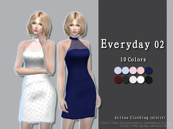 Alpha Everyday 02 - The Sims 4 Custom Content