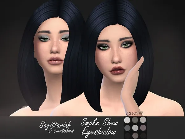 Alpha Colourpop Smoke Show Eyeshadow - The Sims 4 Custom Content