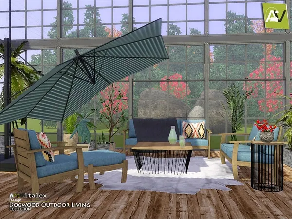 Dogwood Outdoor Living - The Sims 3 Custom Content