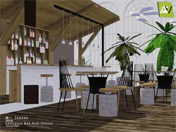 Eastleigh Bar And Dining - The Sims 3 Custom Content