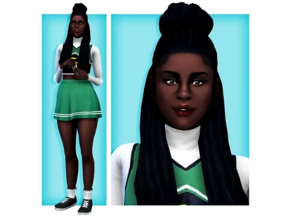 Maxis Match Advent Calendar Day 1 Hazel Avery by simsfinds - The Sims 4 Custom Content
