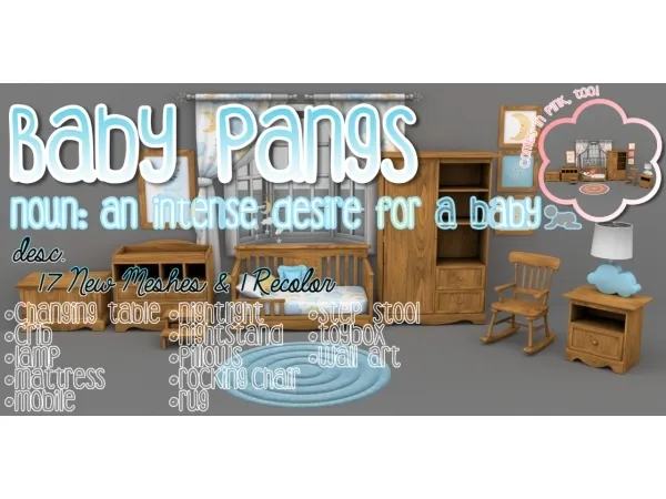 Alpha Baby pangs by simsfinds - The Sims 4 Custom Content