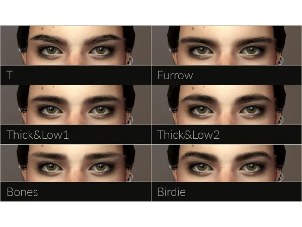 brows by serabiet - The Sims 2 Custom Content