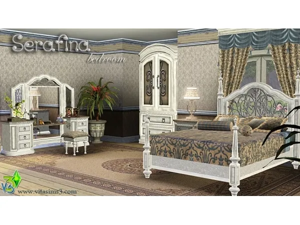 Serafina Bedroom - The Sims 3 Custom Content