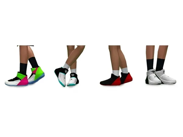 Day 2 Jordan Why Not Zero 1 and Zero 2 for males child adult - The Sims 3 Custom Content