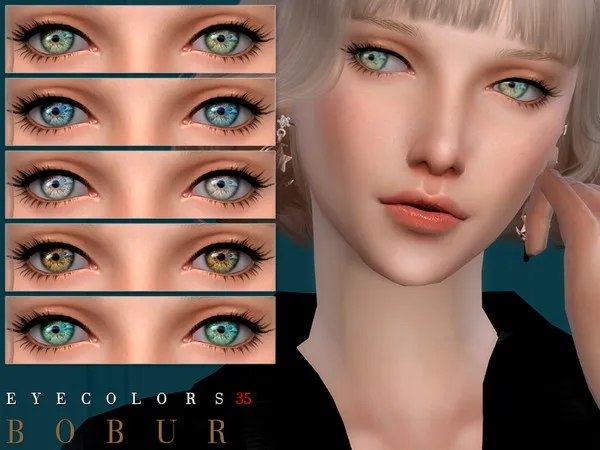 Alpha Bobur Eyecolors 35 - The Sims 4 Custom Content