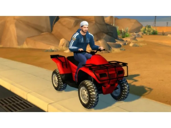 Basegame rideable ATV vehicle