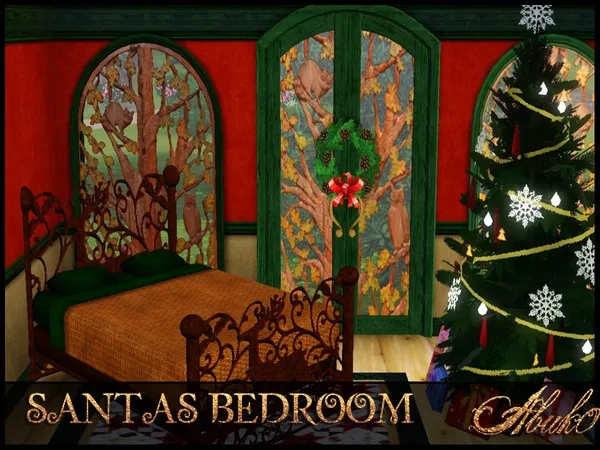 SANTAS BEDROOM - The Sims 3 Custom Content