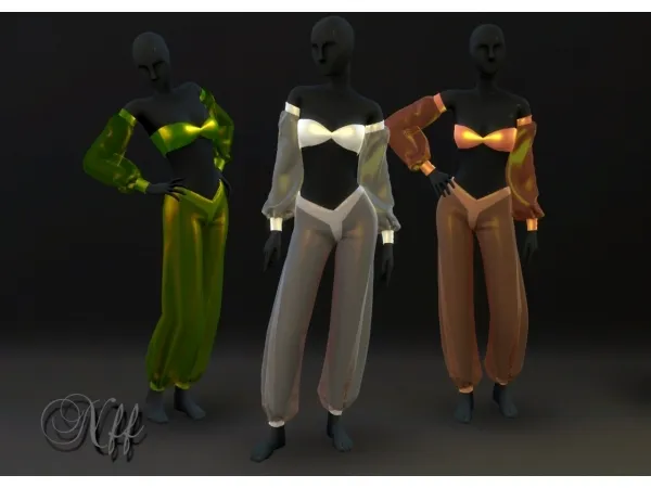 Alpha Belly Dancer Outfit - The Sims 4 Custom Content