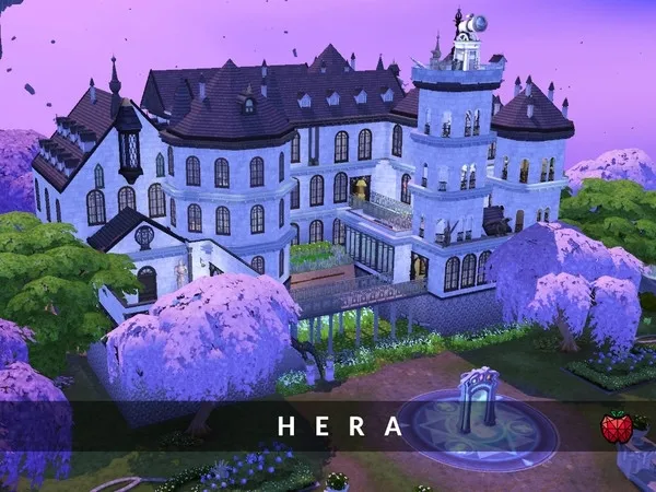 Alpha HERA school of magic (no ) by melanieapples - The Sims 4 Custom Content