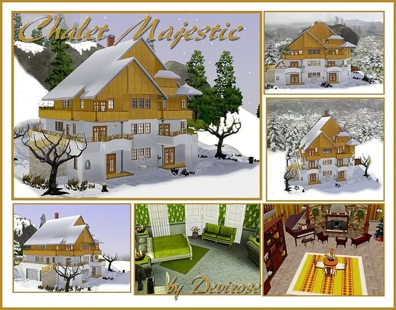 Chalet Majestic - The Sims 3 Custom Content