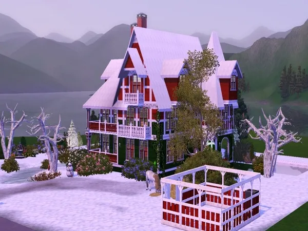 FP Santa's Home - The Sims 3 Custom Content